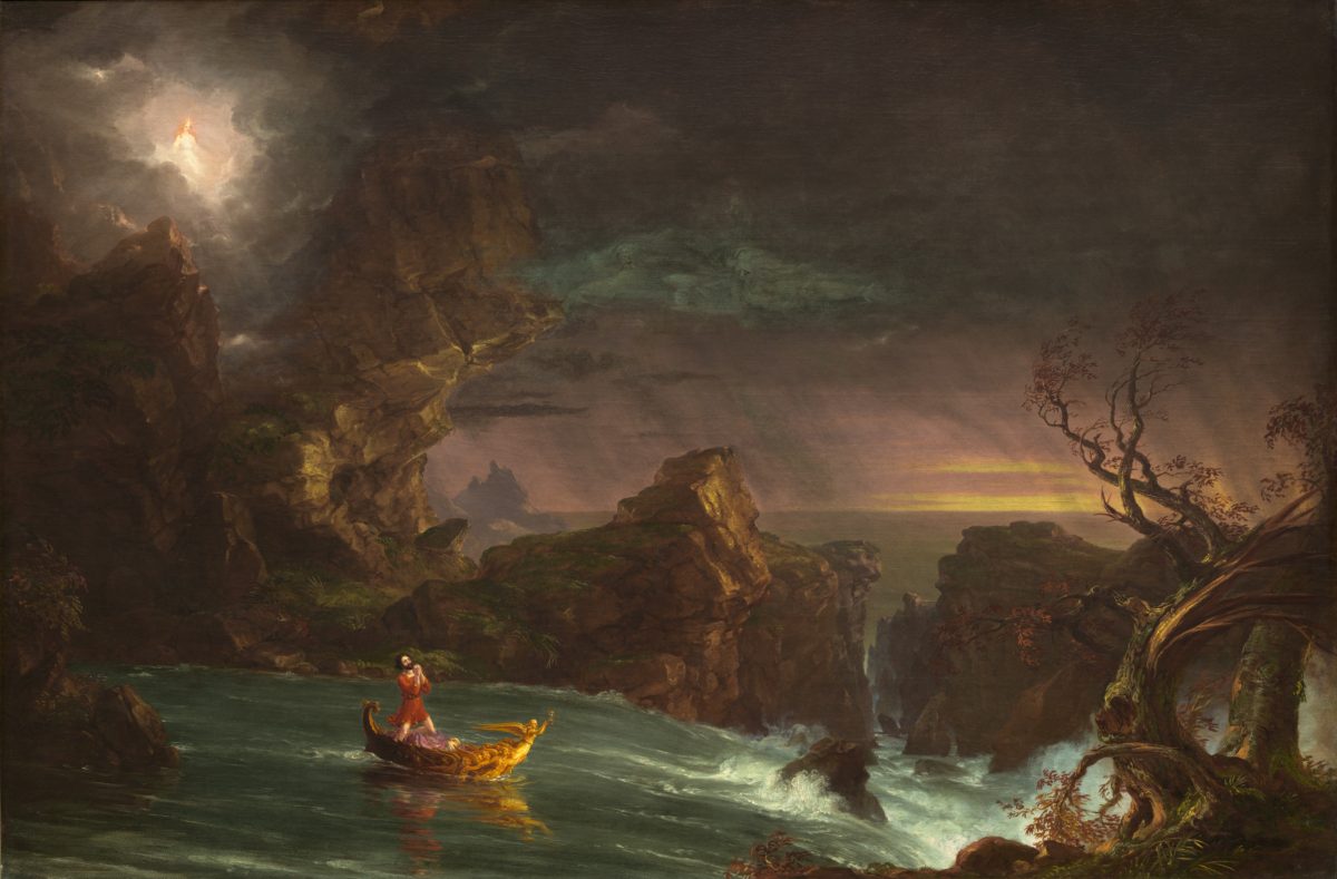 The Voyage of Life (1842) by Thomas Cole