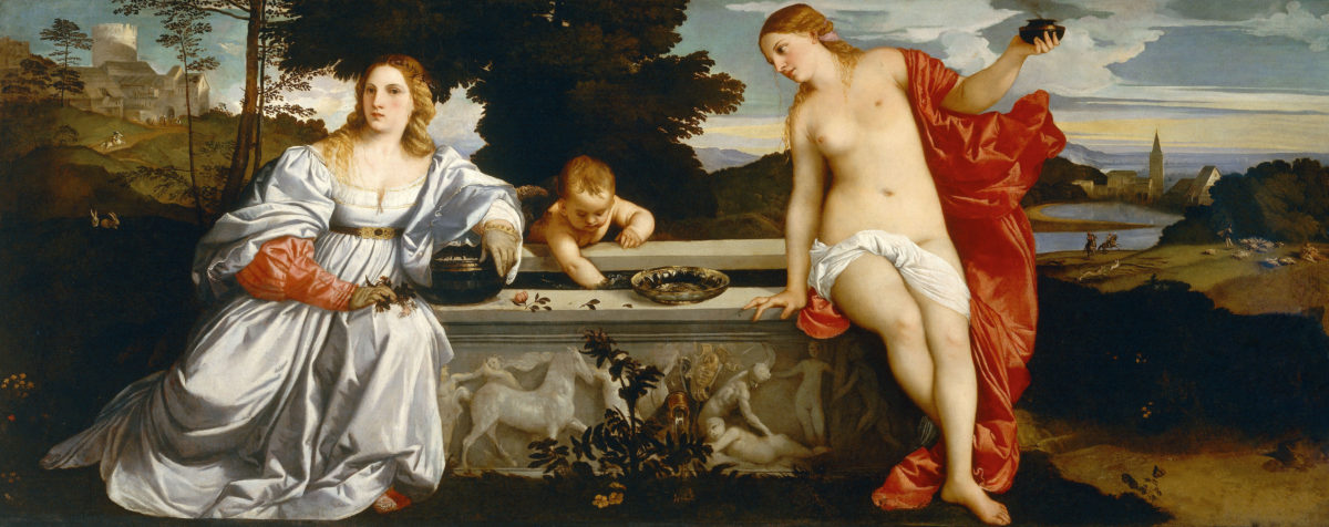 Sacred & Profane Love (1514) by Titian