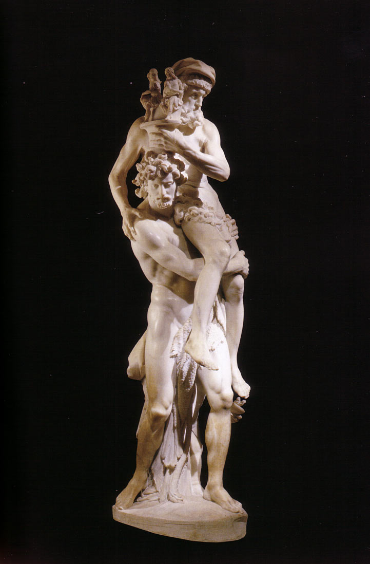 Aeneas, Anchises, and Ascanius (1618-19) by Giovanni Bernini